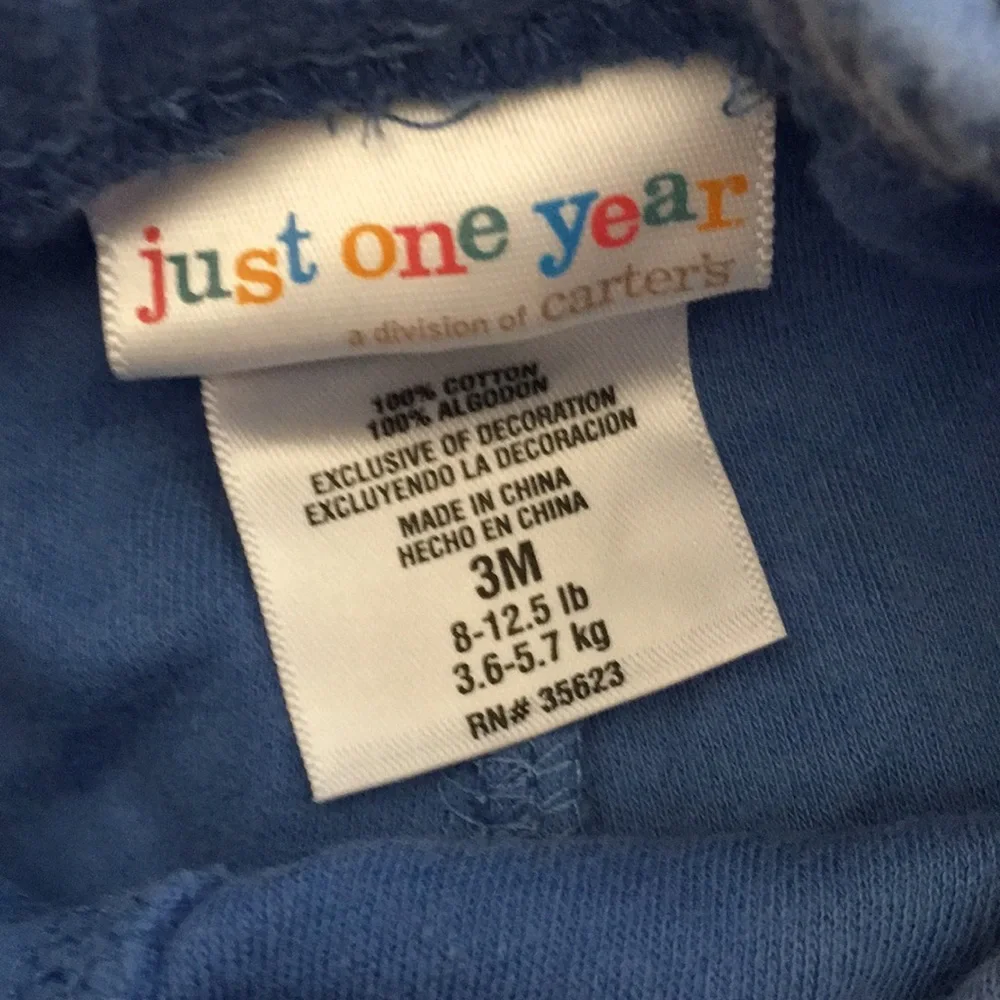 Just one you infant slacks 3 months